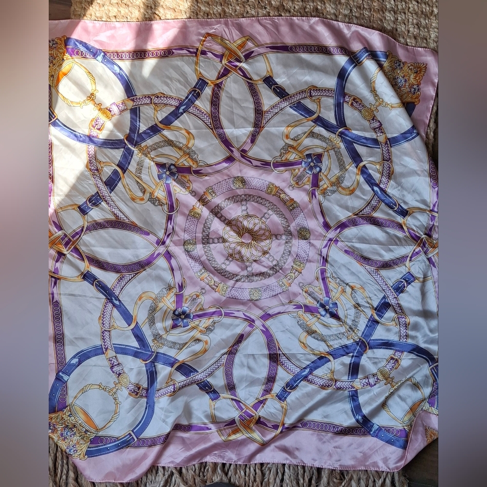 Unbranded scarf  53* 53 cm boho western‎ luxury contemporany